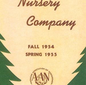 1954 Catalog Cover